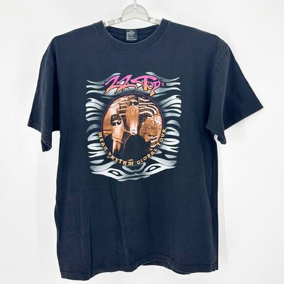 Vintage 1997 ZZ Top's Mean Rhythm Global Tour T-Shirt Giant Tag Men's X-Large - Picture 2 of 10